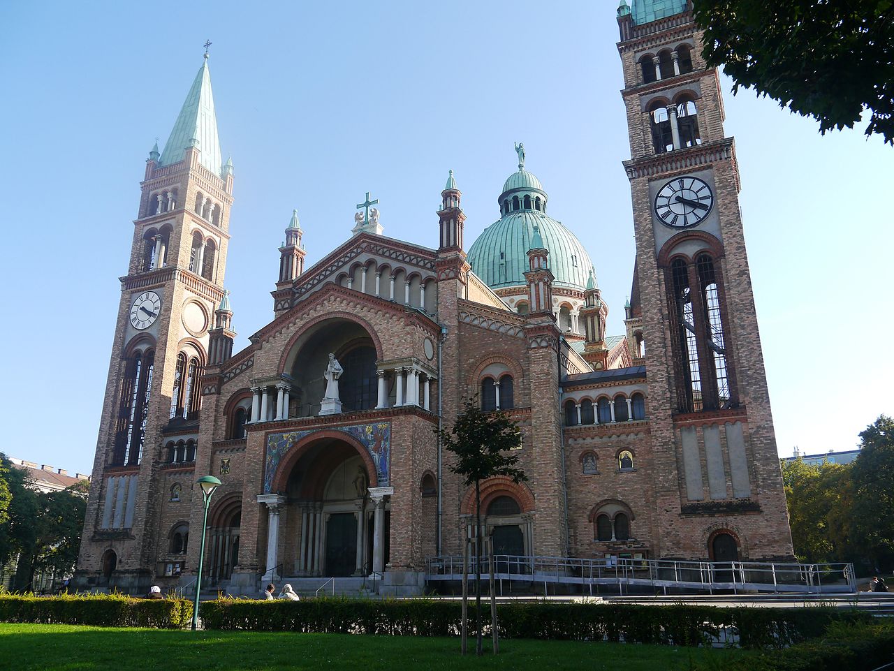 Facade of the Church of St. Anthony of Padua, Vienna