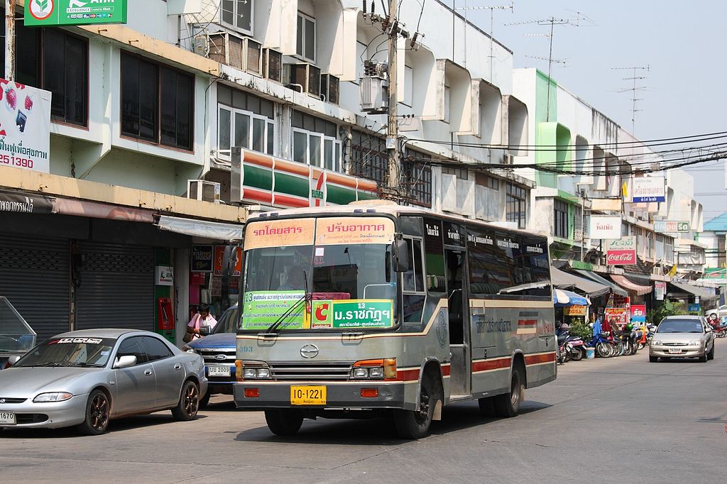 Hino city bus in Phitsanulok