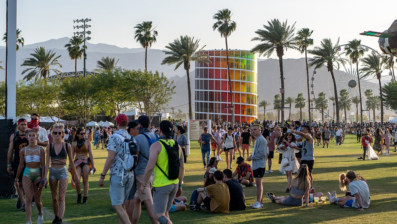 Coachella Valley Music and Arts Festival in Indio, California (USA)