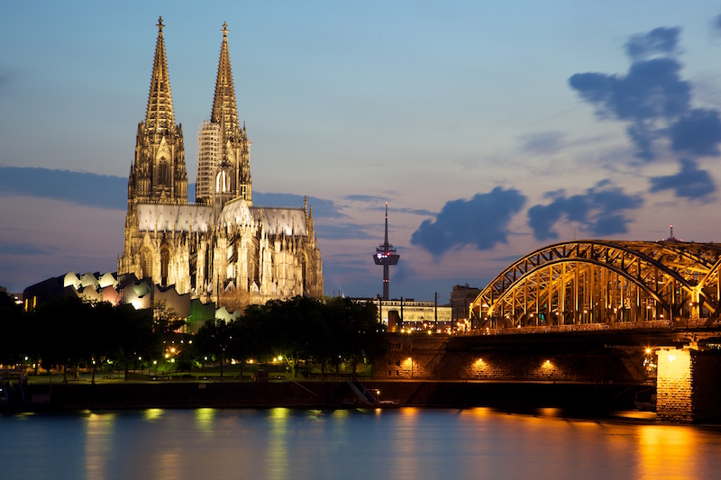 Cologne Cathedral and the Hohenzollern Bridge