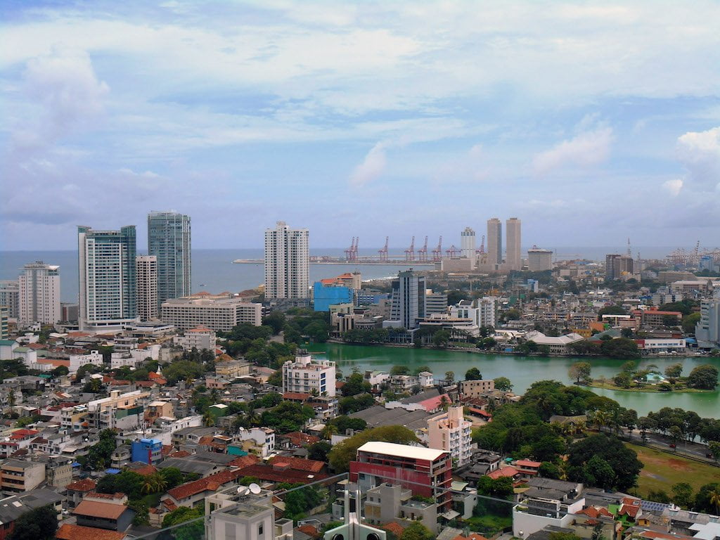 Colombo City in Sri Lanka