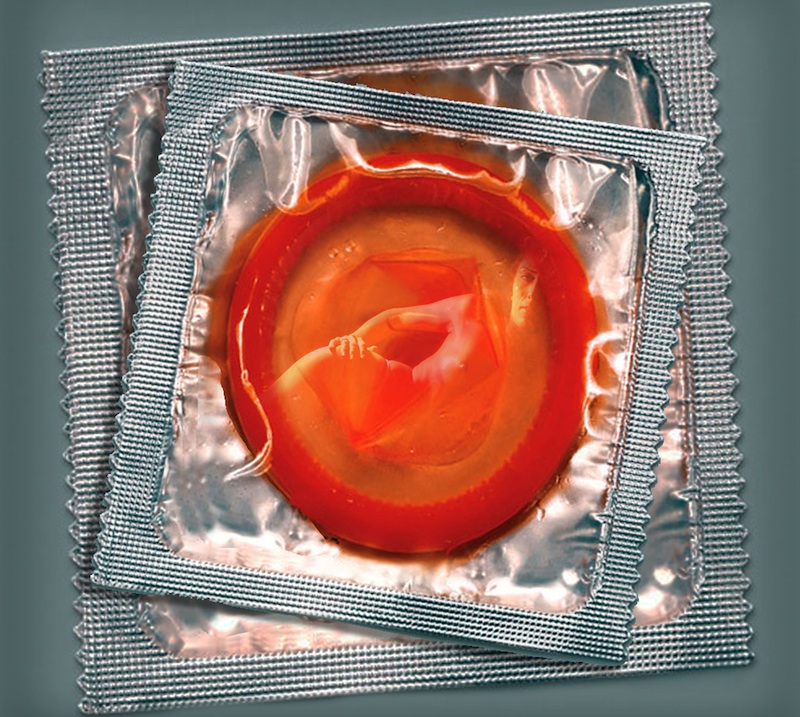 A condom