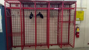 Storage Lockers.