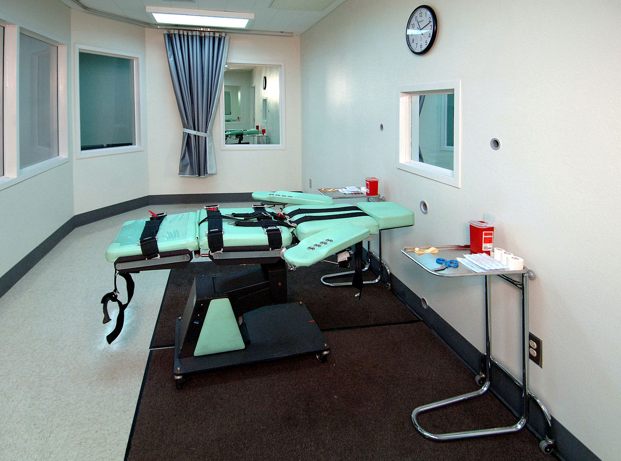 Lethal injection room