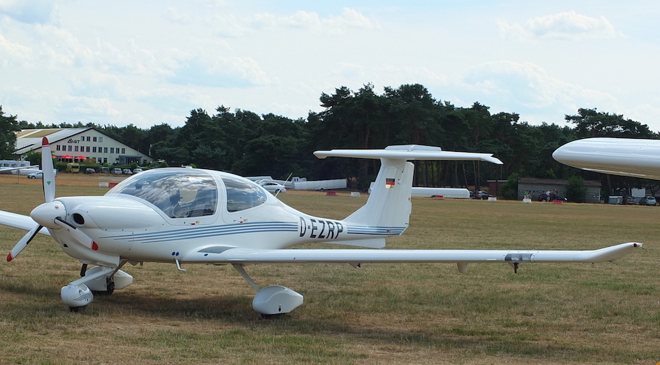Diamond DA40 plane