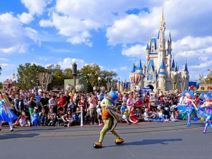Disney's Festival of Fantasy Parade Finale.