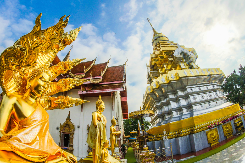 Wat Phra That Doi Saket in Chiang Mai