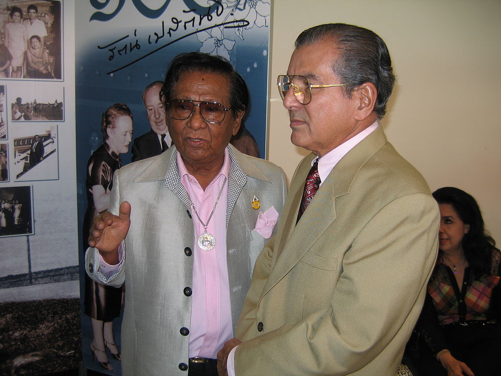 Thai film director Dokdin Kanyamarn with Edel Pestonji