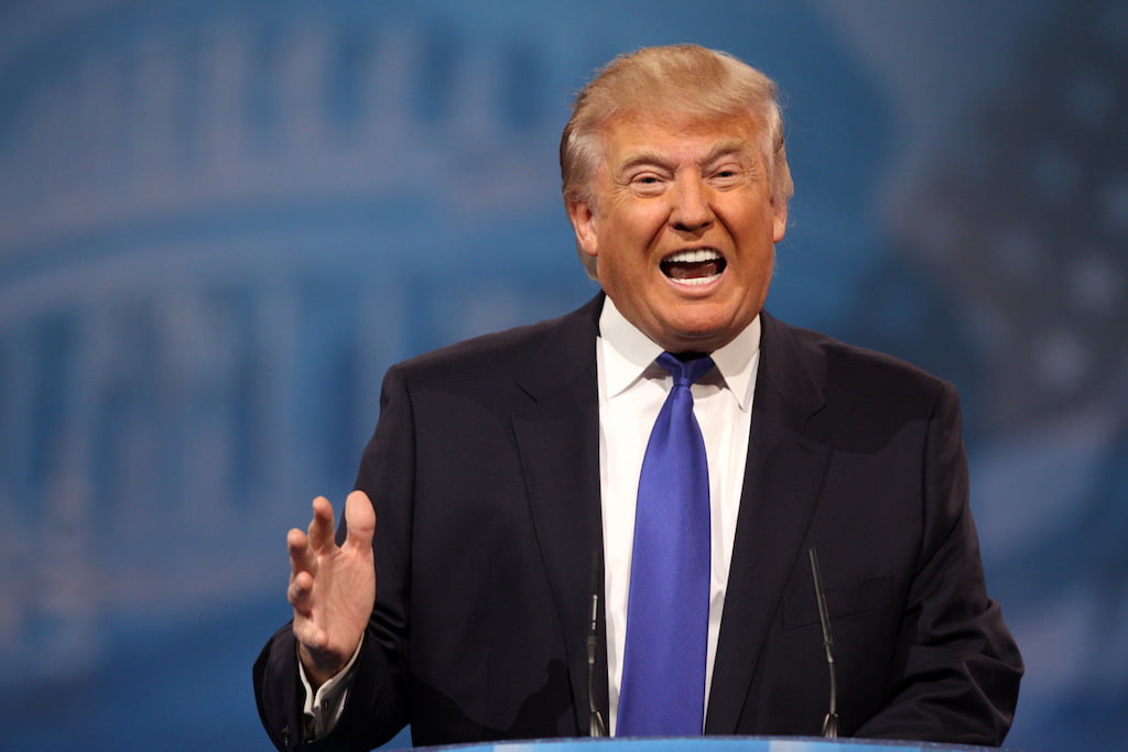 Donald Trump speaking at the CPAC in 2013