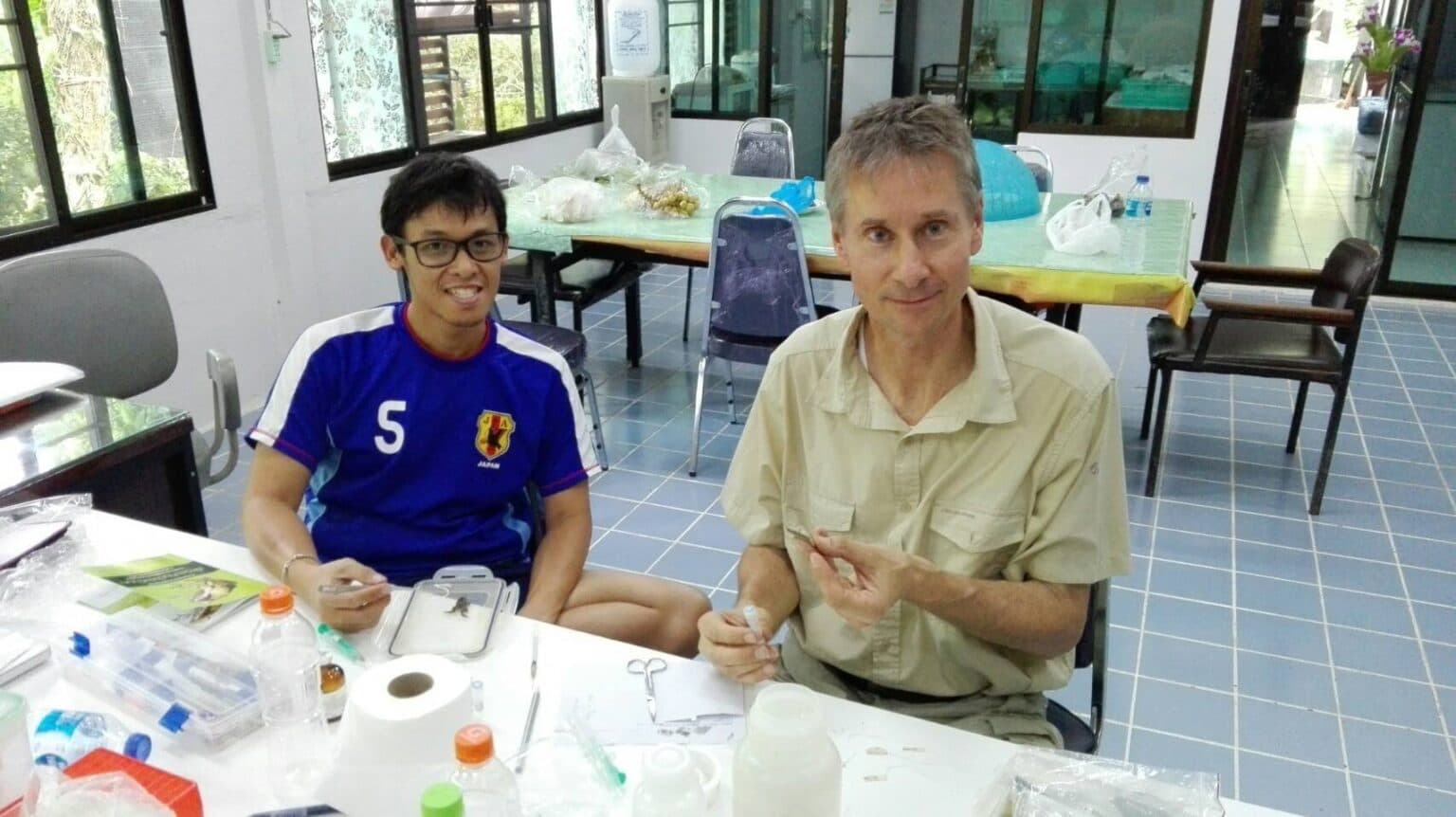Dr. Panupong Thammachoti and Prof.Dr.Gunther Köhler