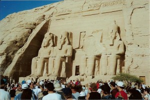 Abu Simbel the Temple of Ramesses II in Egypt