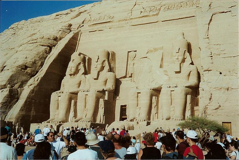 Abu Simbel the Temple of Ramesses II in Egypt