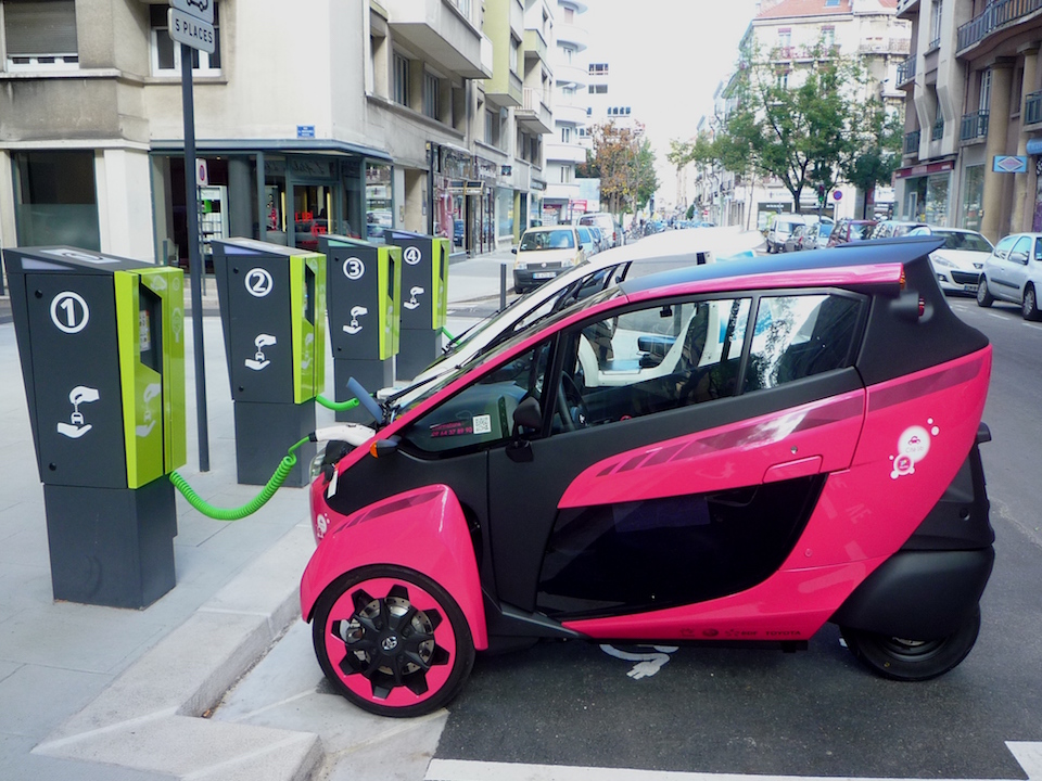 Toyota i-Road electric car