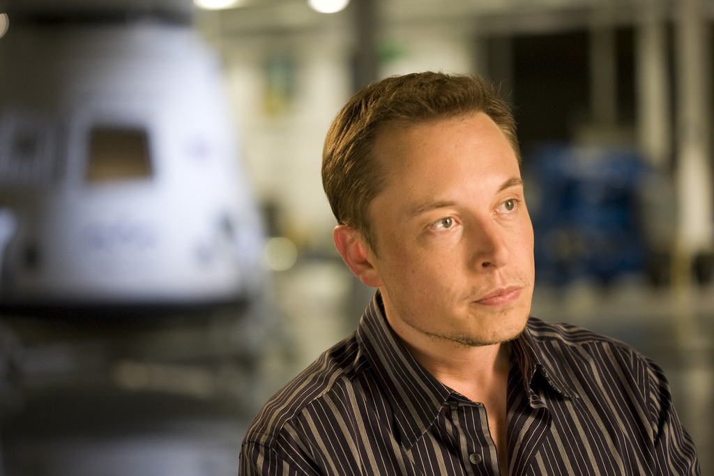 Elon Musk, CEO of SpaceX and Tesla