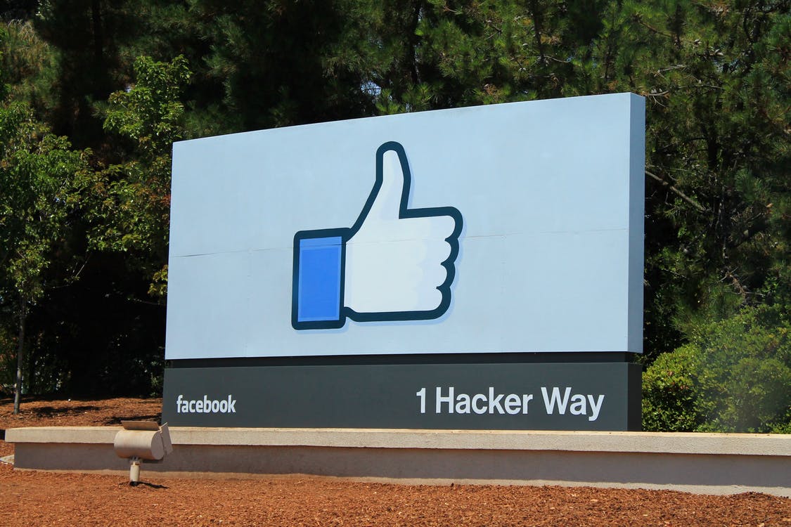 Facebook Headquarters at 1 Hacker Way,