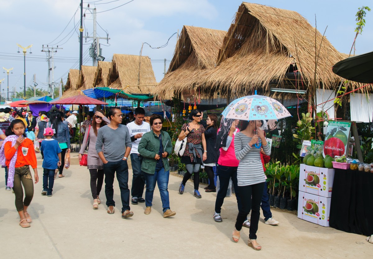 Fair in Chiang Rai, Northern Thailand