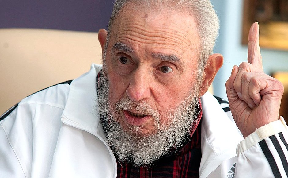 Vladimir Putin met with Fidel Castro during his visit to Cuba