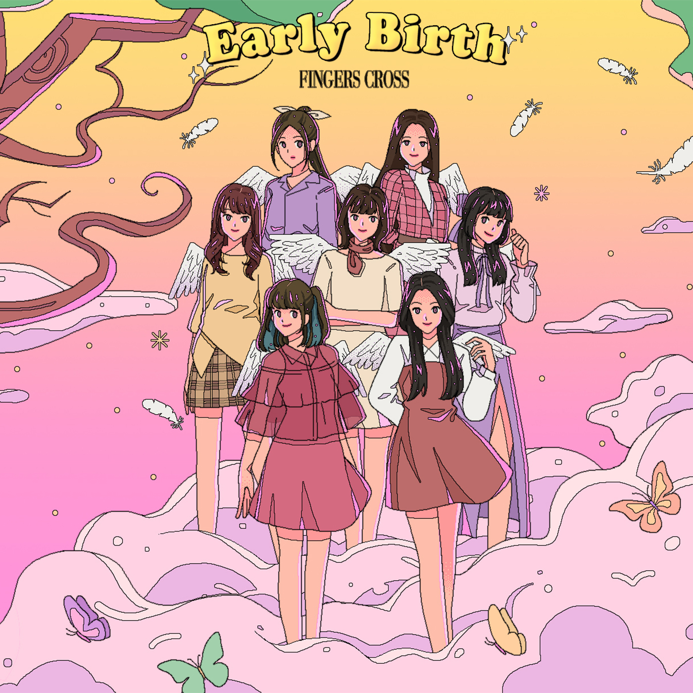 Thailand Idolgazer FINGERS CROSS Release Debut EP 'Early Birth'