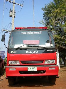 Isuzu Fire Engine in Thailand