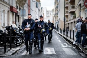 French Anti Riot Police