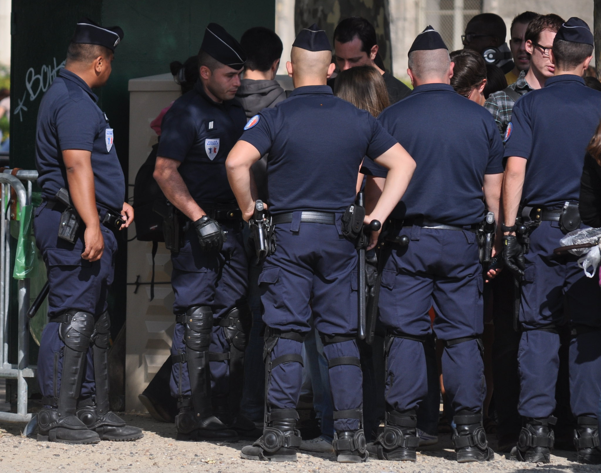 French Police officers