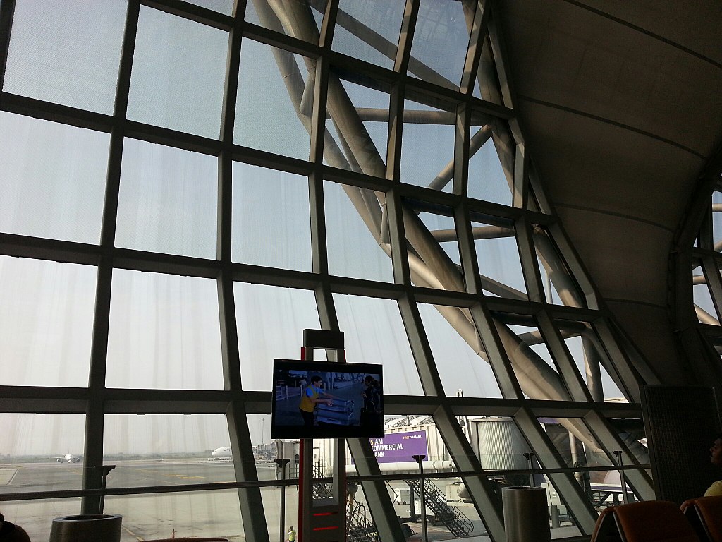 Gate at Suvarnabhumi International Airport