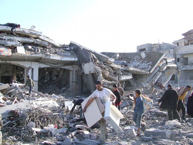 Missiles in Rafah, Gaza
