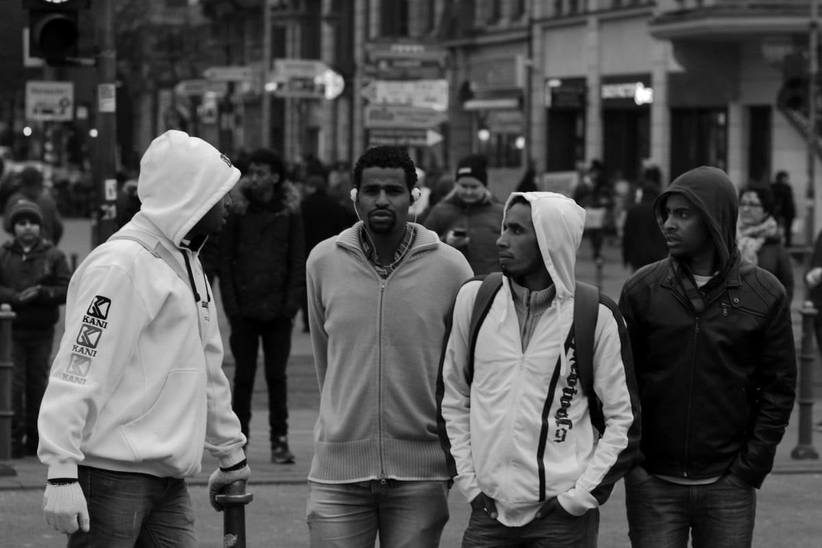 African 'refugees' in Germany