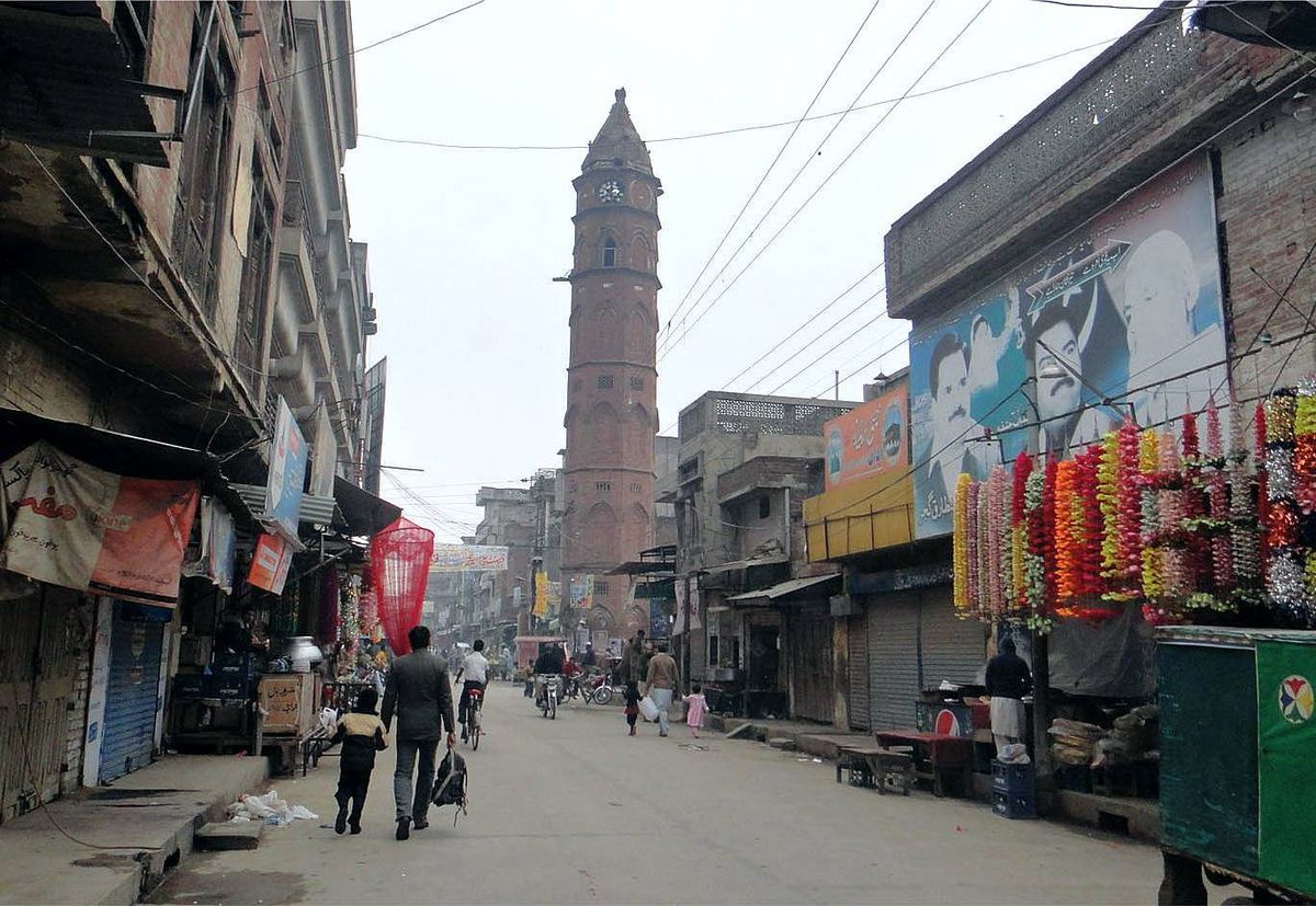 Ghanta Ghar in Gujranwala, Pakistan
