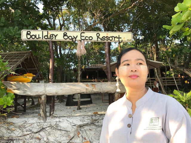 Staff at Boulder Bay Eco Resort