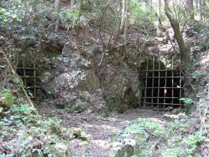 Gold mine tunnel entrance