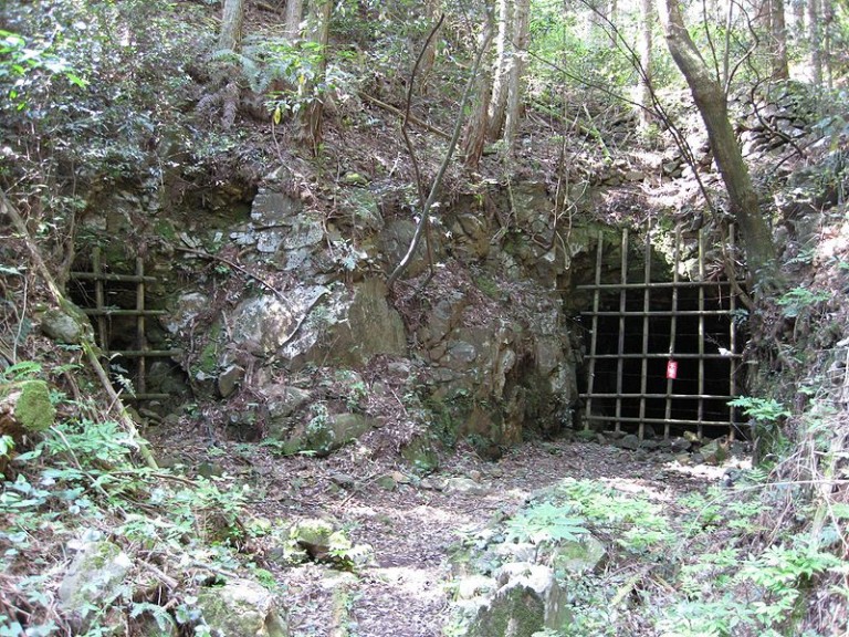 Gold mine tunnel entrance
