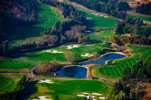 A golf course