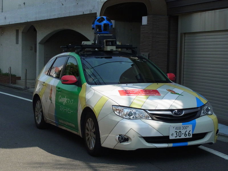 Google Street View Car in Tokyo