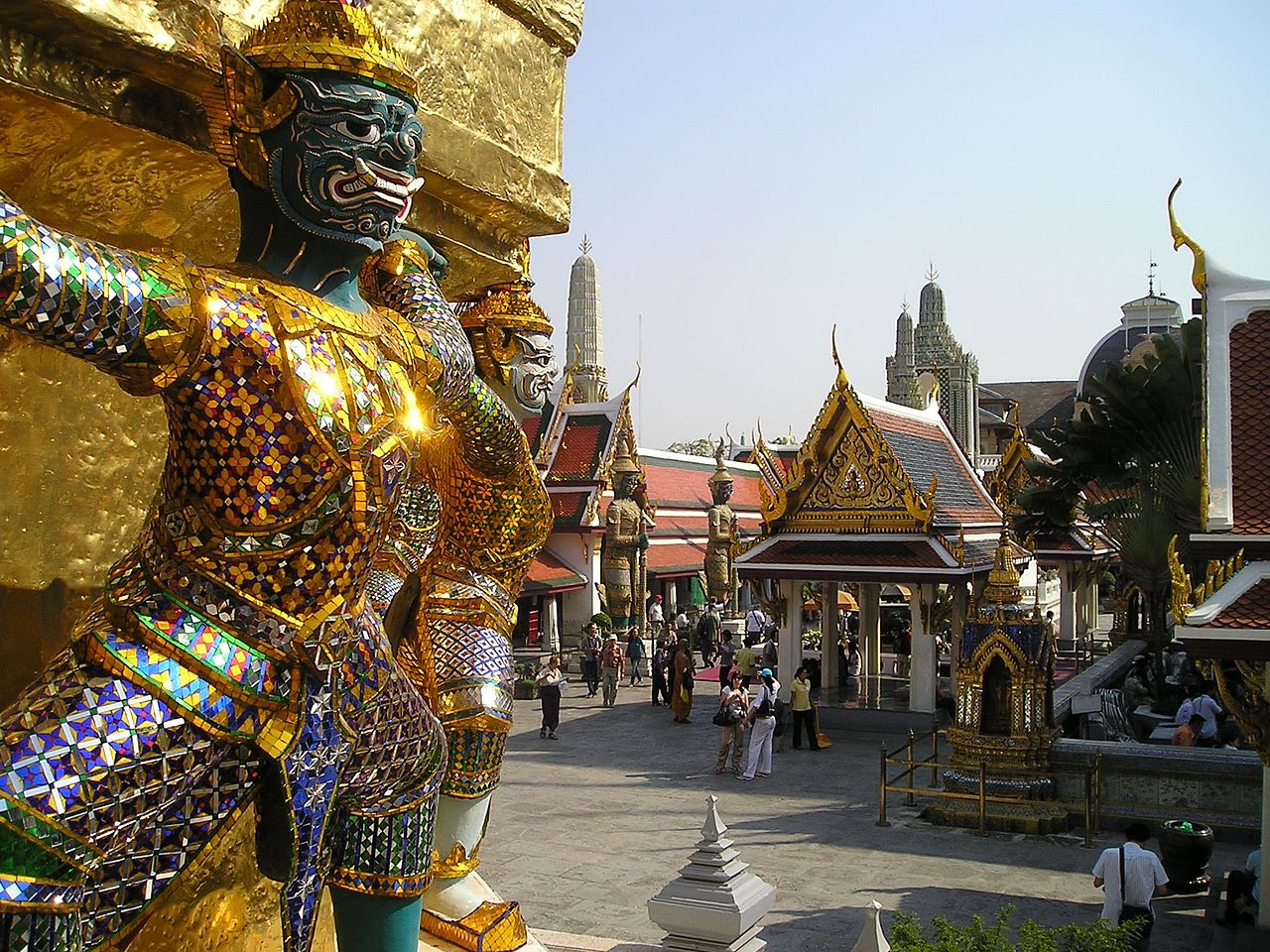 The Grand Palace in Bangkok