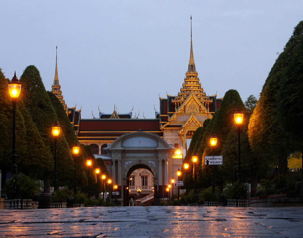 Entrance of The Grand Palace in Bangkok