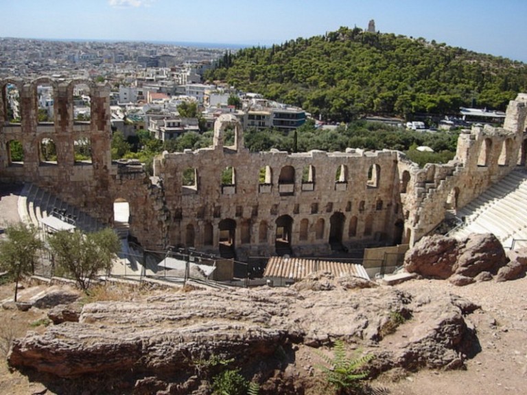 Theatre of Dionysus in Athens, Greece