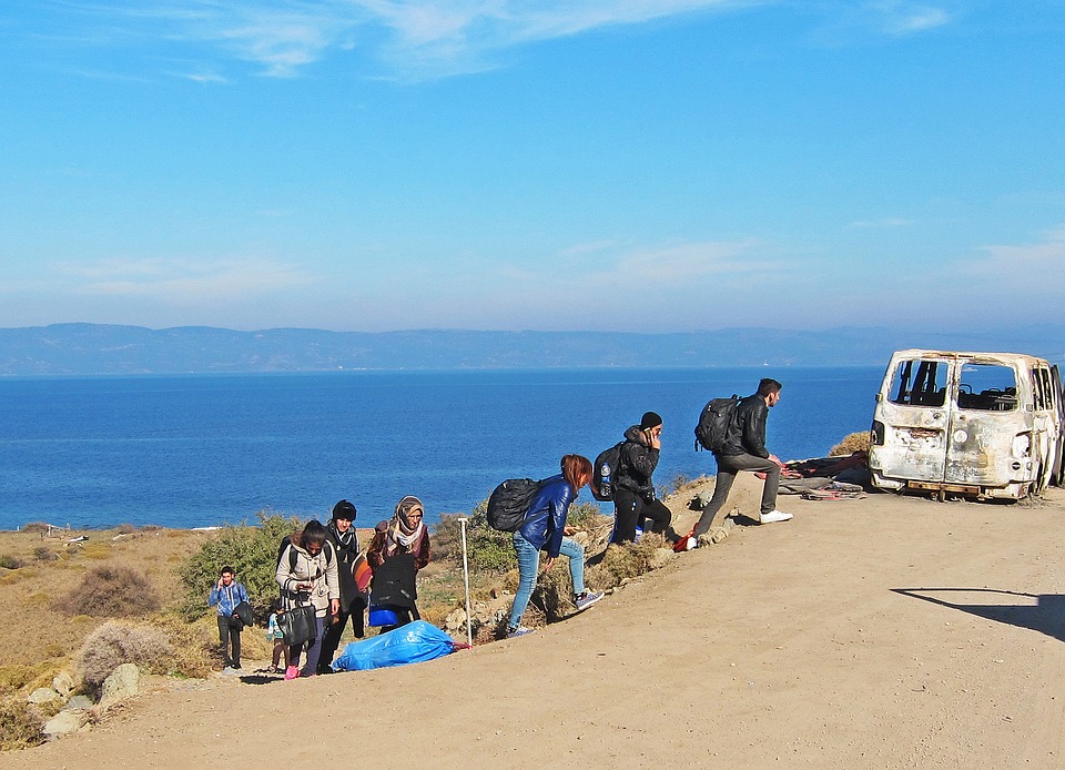 Refugees arriving to Greece