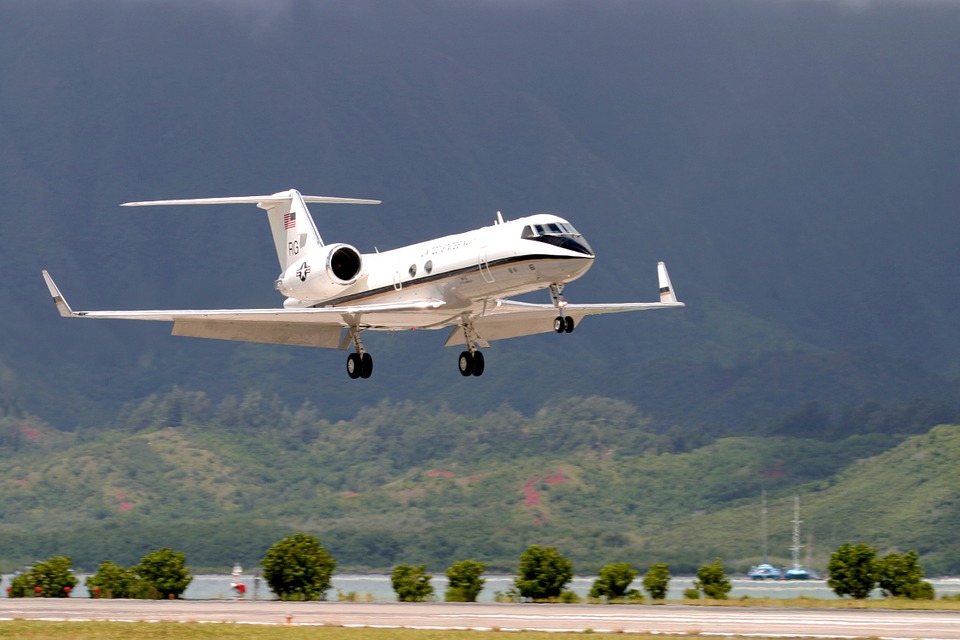 Gulfstream private jet