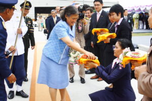 Thailand's Crown Princess, HRH Maha Chakri Sirindhorn.