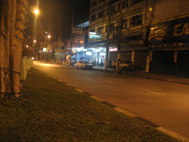 A street in Hat Yai, Songkhla