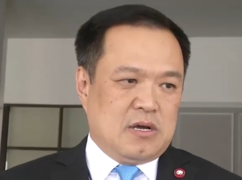 Thai Minister of Interior Anutin Charnvirakul in 2019