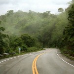 Road through Nam Nao National Park in Phetchabun province
