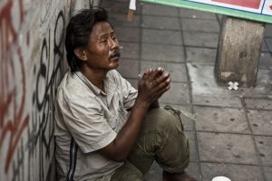 Beggar in Thailand
