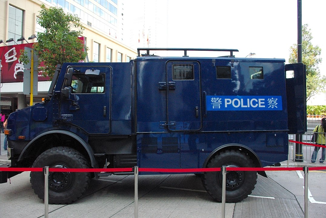 SDU Hong Kong Police Mercedes Unimog