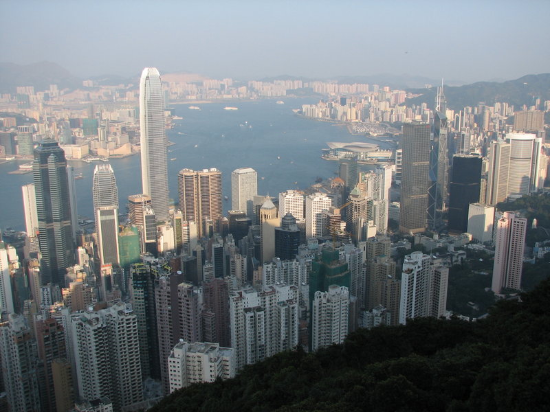 View from Victoria Peak, Hong Kong