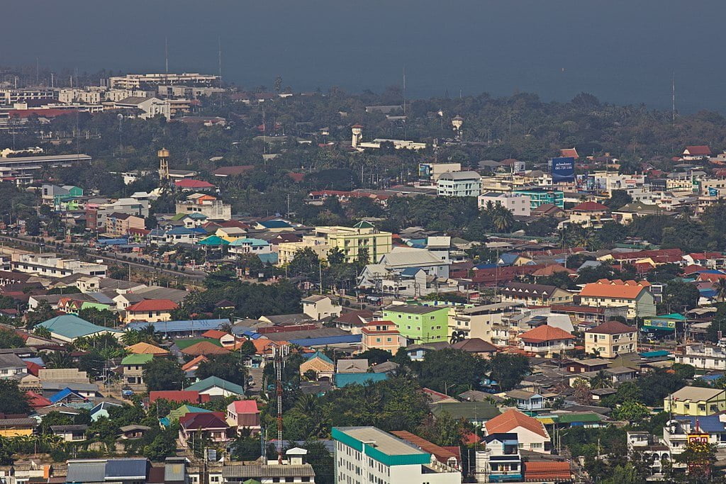 View of Hua Hin in Prachuap Khiri Khan