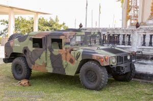 Royal Thai Army Humvee armored vehicle