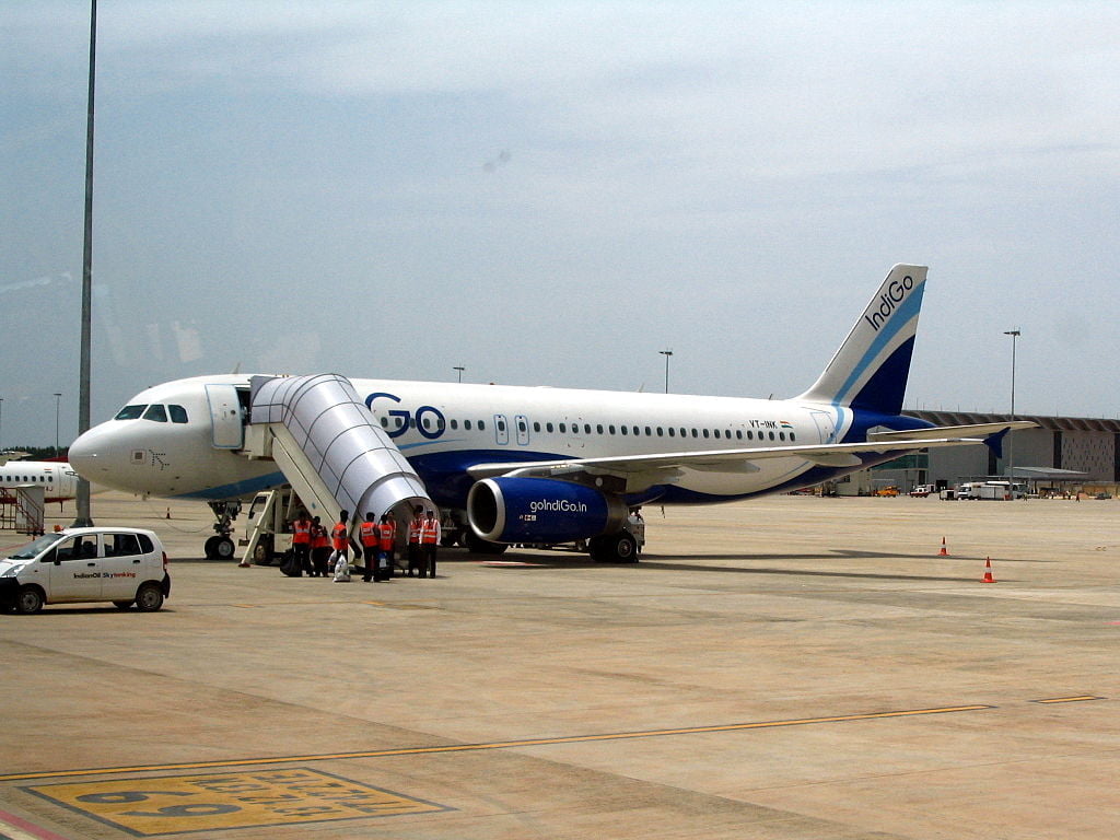 IndiGo Airbus A320 aircraft