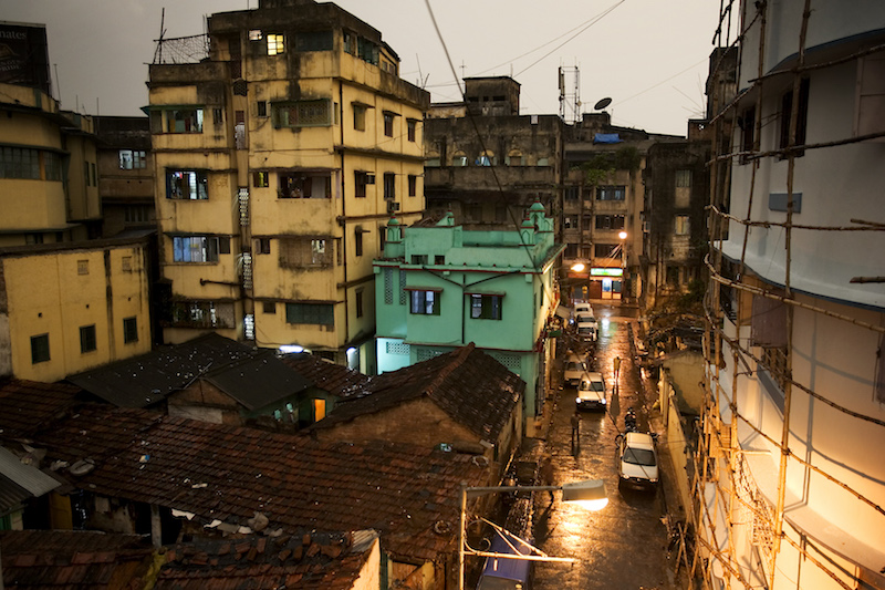Street traffic in Kolkata